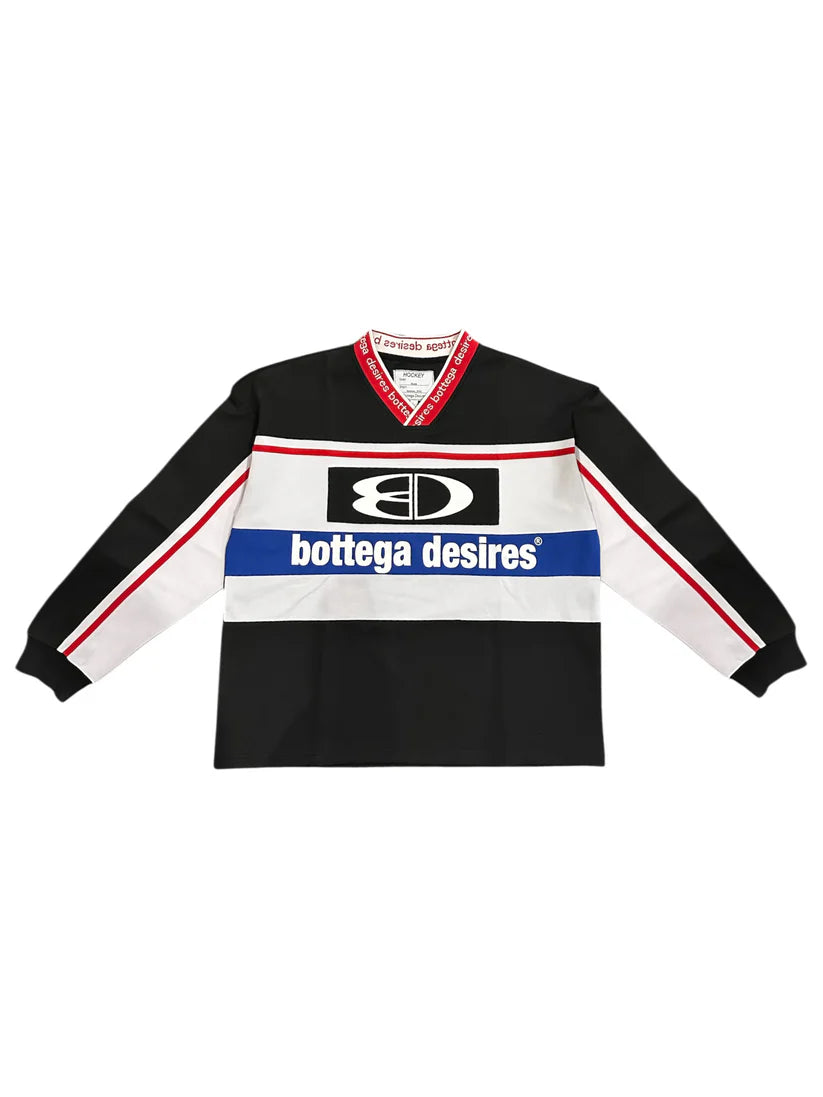 Bottega Desire HOCKEY LONG SLEEVE JERSEY (BLACK)