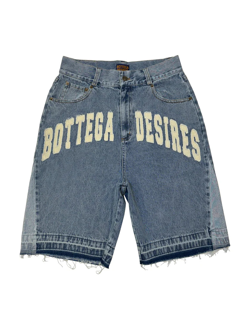 Bottega Desires Denim Shorts (Blue)