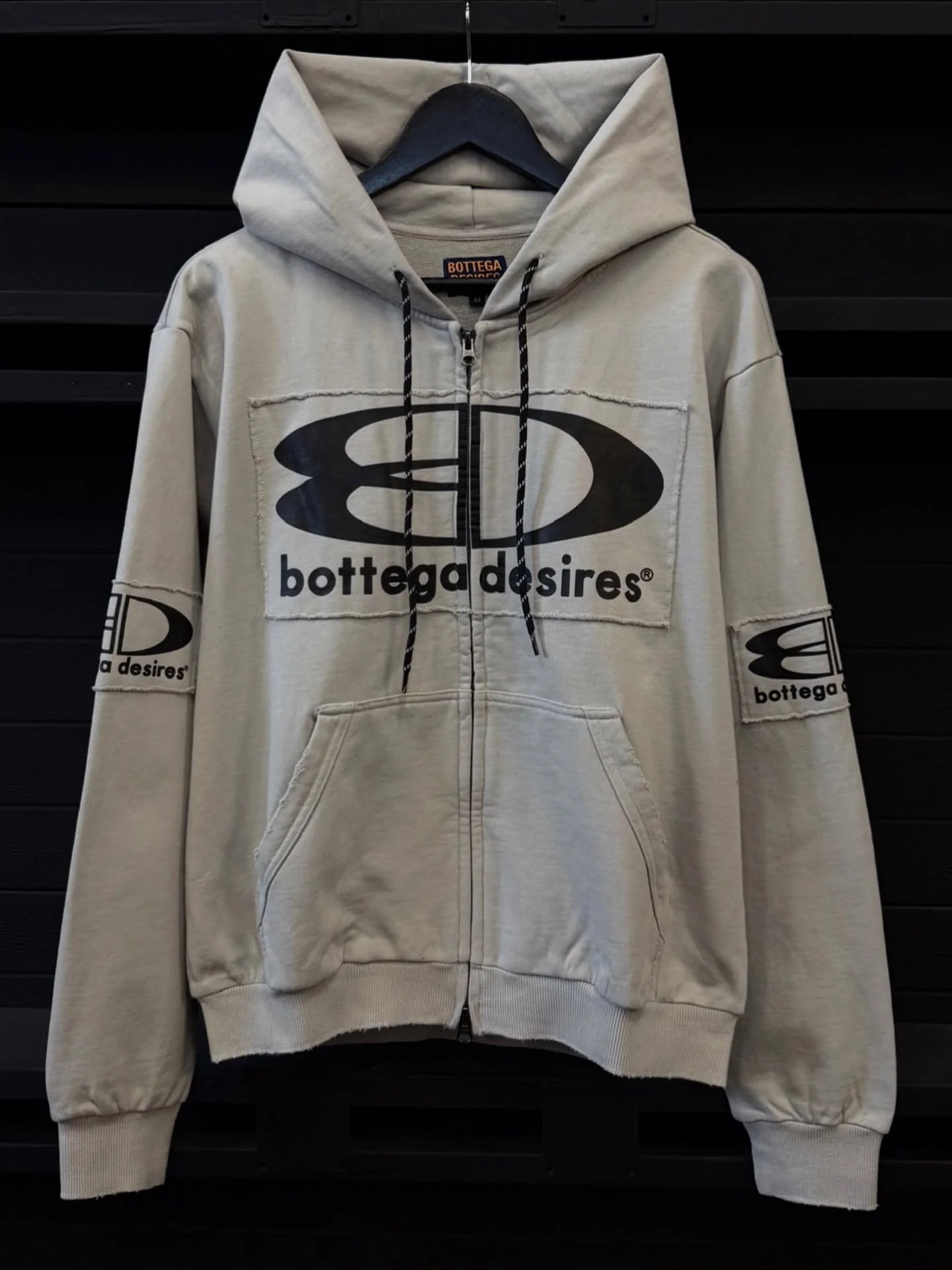 Bottega Desires Hoodie Grey