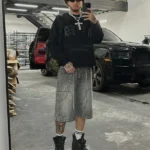 Bottege Desires War Long Sleeve T-Shirt (Black)