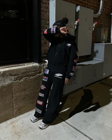 Bottega Desires Tracksuit Black