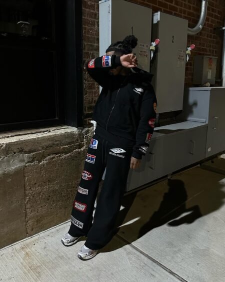 Bottega Desires Tracksuit Black