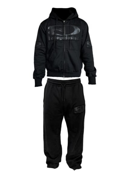 Bottega Desires Black Tracksuits