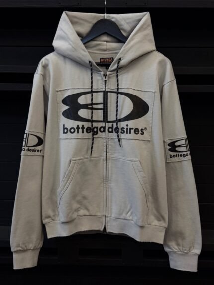 Bottega Desires Hoodie Grey
